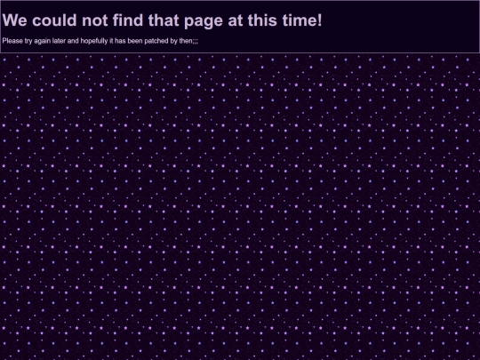 not_found screenshot