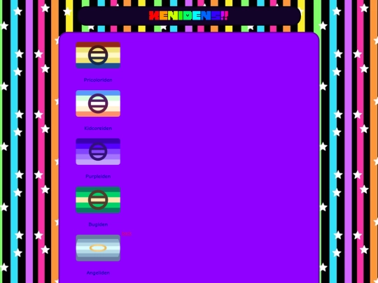 identity/xenidens screenshot
