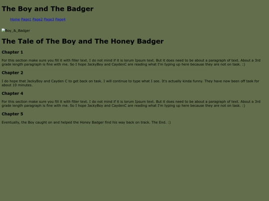myfirstwebsite screenshot