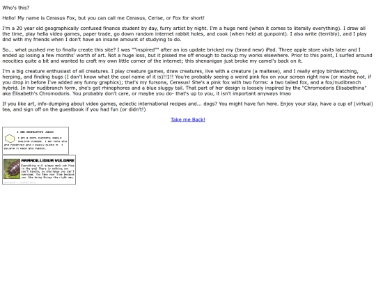 AboutPage screenshot