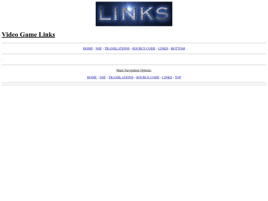 links screenshot