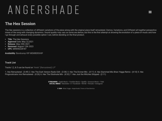 hex/sessions screenshot