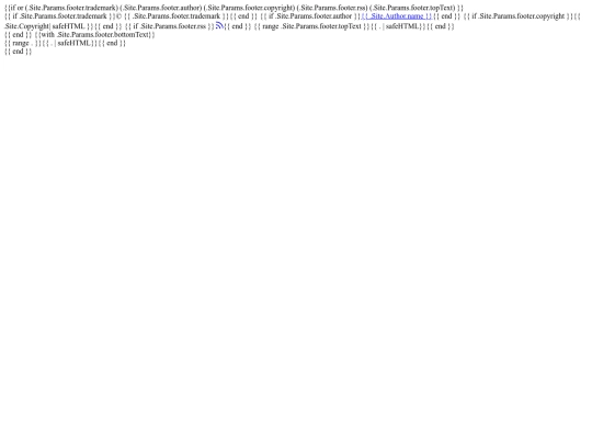 hugo-theme-hell/layouts/partials/footer screenshot