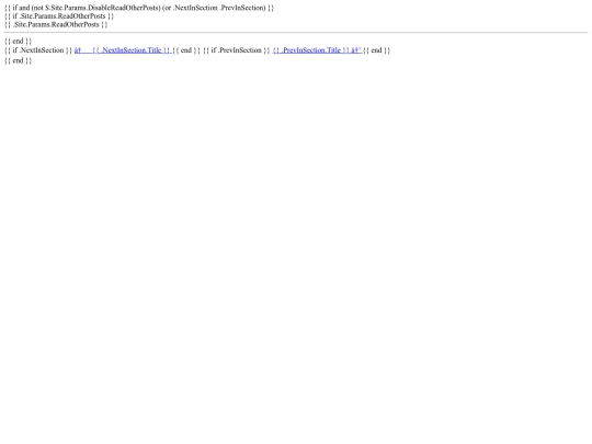 hugo-theme-hell/layouts/partials/pagination-single screenshot