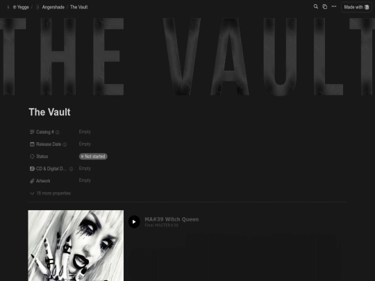 vault screenshot