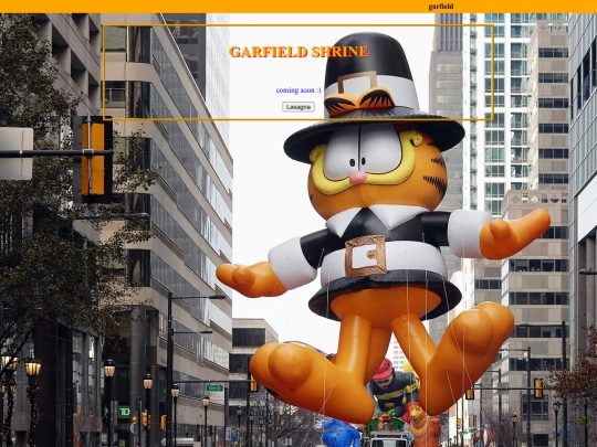 garfield screenshot