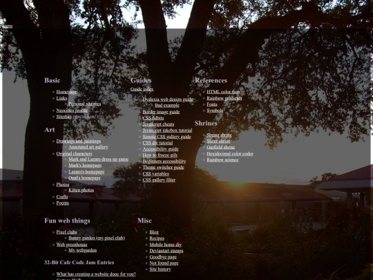 sitemap screenshot
