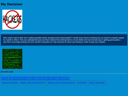 My_Decision screenshot