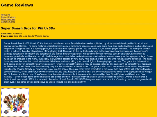 game_reviews screenshot