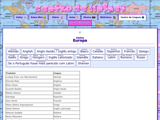 centrodelinguas screenshot