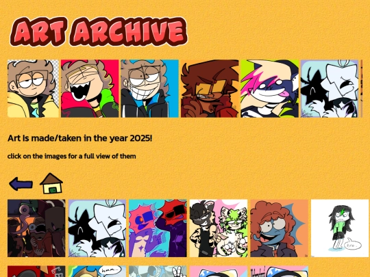 archiveartpage2025 screenshot