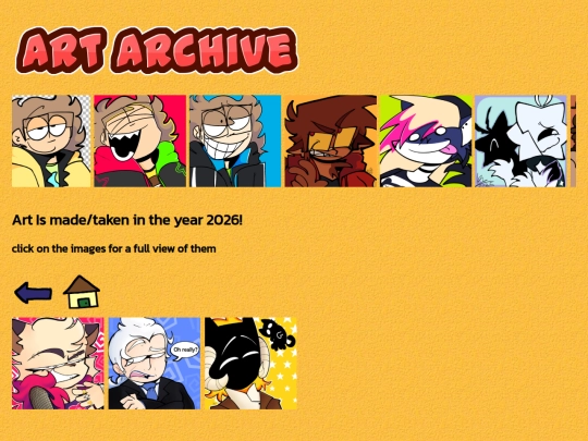 archiveartpage2026 screenshot