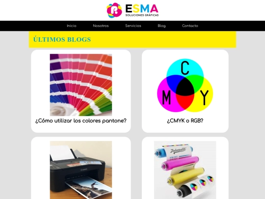 blog screenshot