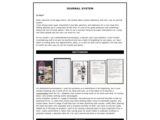 etc/journalsystem screenshot