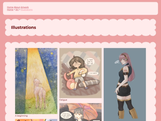 art/illustrations screenshot