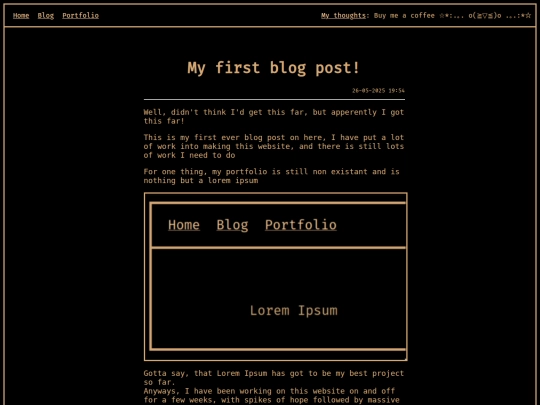 blog/0 screenshot
