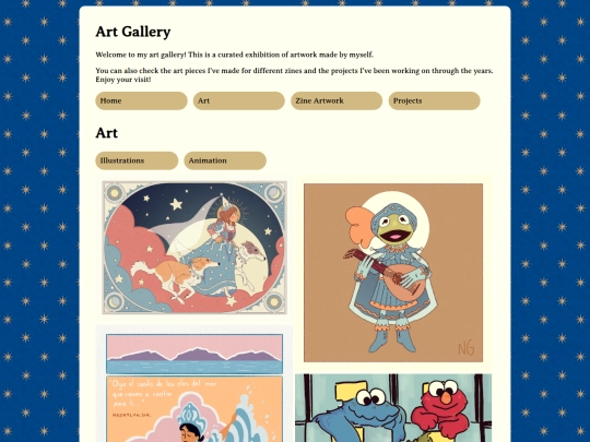 gallery/artgallery screenshot