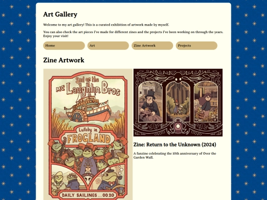 gallery/zineartwork screenshot