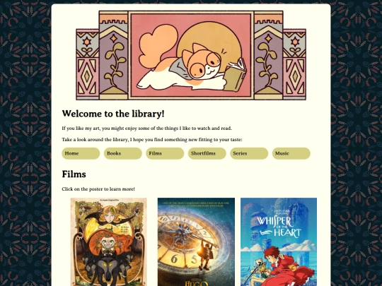 library/films screenshot