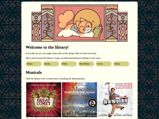 library/music screenshot