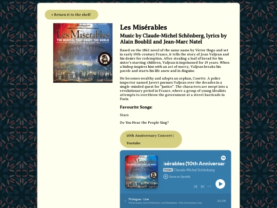 library/music/lesmiserables screenshot