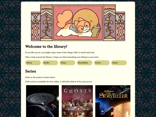 library/series screenshot