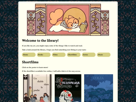 library/shortfilms screenshot