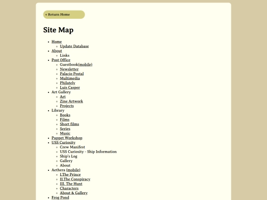 sitemap screenshot