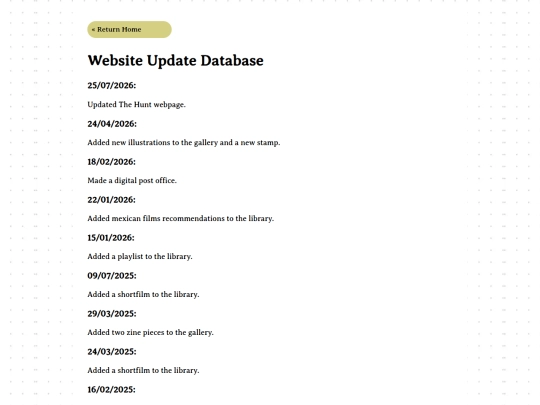 updates screenshot
