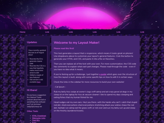 test screenshot