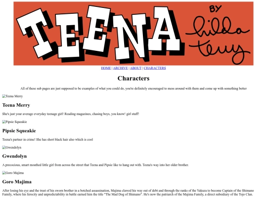 characters screenshot