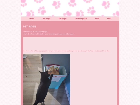 petpage screenshot