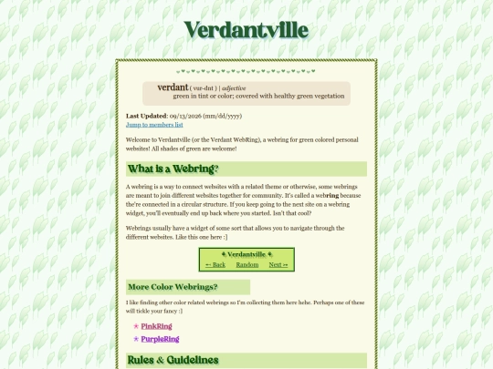 webring/verdant-webring screenshot
