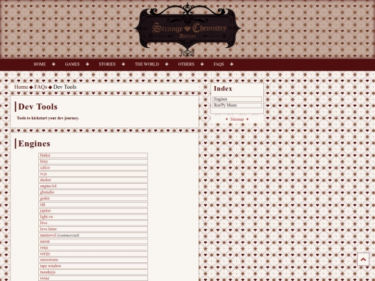 faqs/dev-tools screenshot