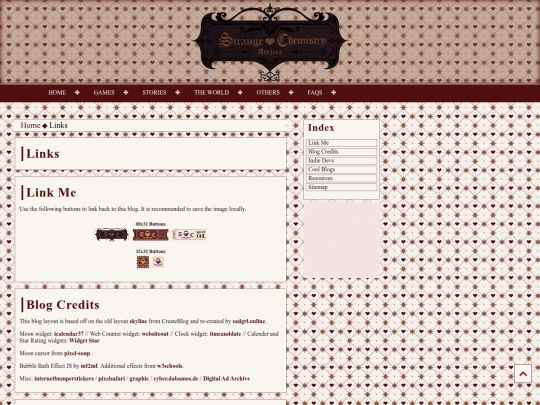 sitemap/links screenshot