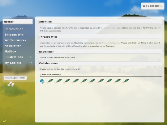 frontpage screenshot