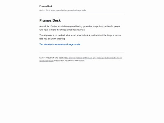 frames screenshot