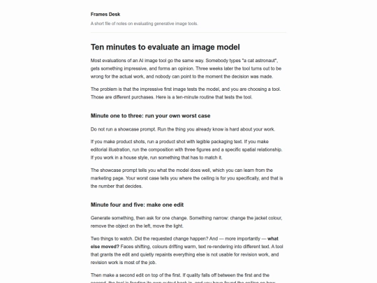 frames/ten-minute-eval screenshot