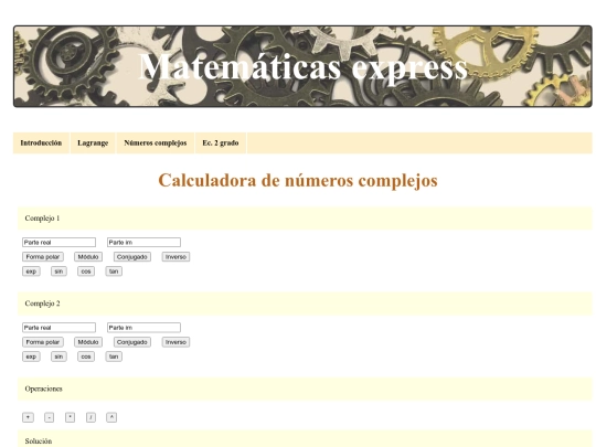 Numero_complejos screenshot