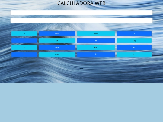 Calculadora/proyecto screenshot