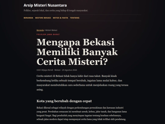 misteri-bekasi screenshot