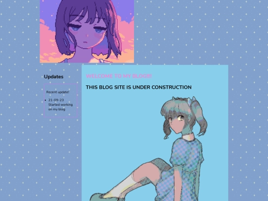 blog screenshot