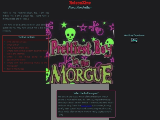 Aboutme screenshot