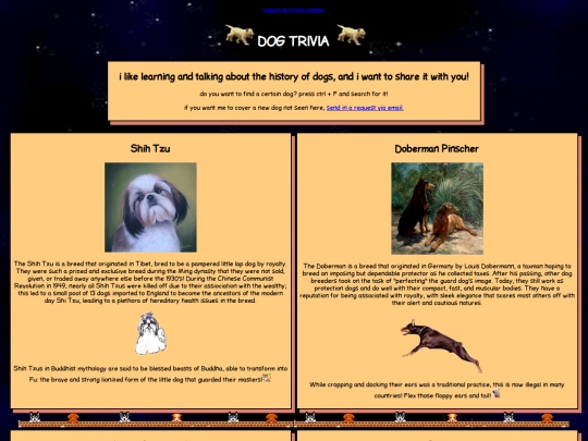 trivia/dogs/dogs screenshot