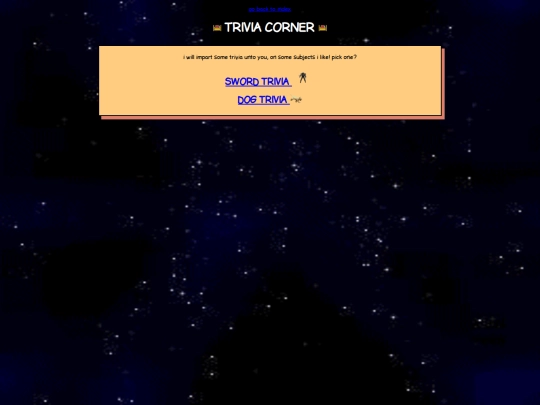 trivia/trivia screenshot
