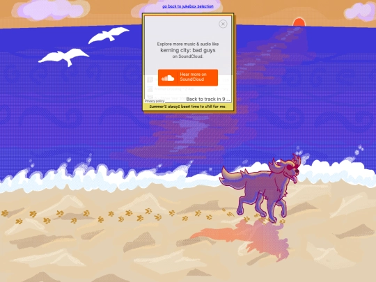 tunecave/jukebox/sections/summer screenshot