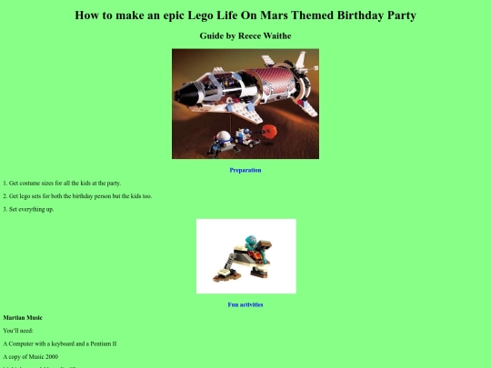 Lomparty screenshot