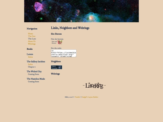 overview/webrings screenshot
