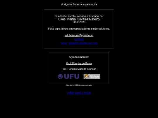 sobre screenshot