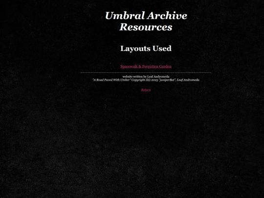 resources screenshot
